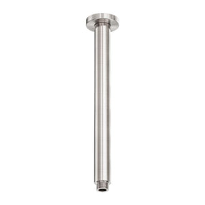 Nero Zen SS316L Round Ceiling Arm 300mm Length Brushed Nickel