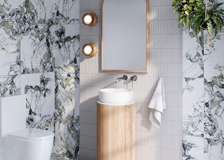 About The Blue Space Tiles