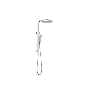 Nero Celia Square Shower Set Brushed Nickel