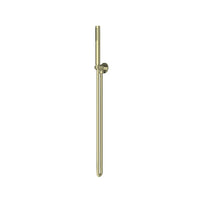 Nero Round Shower Bracket Brushed Gold | The Blue Space