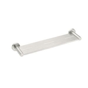 Nero Mecca Metal Shower Shelf Brushed Nickel