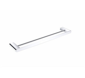 Nero Bianca Double Towel Rail 600mm Chrome