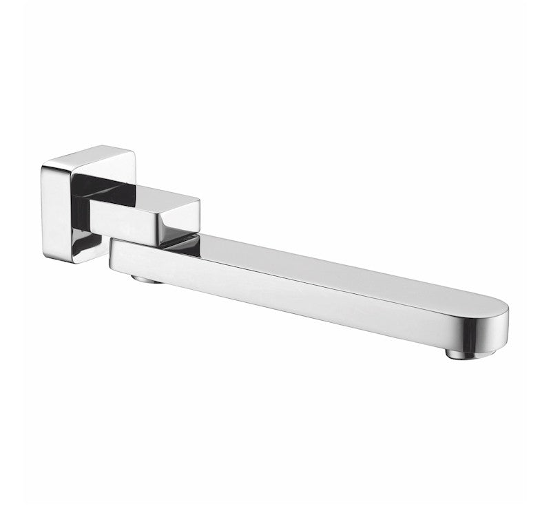 Nero Bianca Swivel Bath Spout Chrome