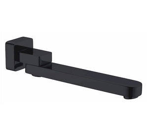 Nero Bianca Swivel Bath Spout Matte Black