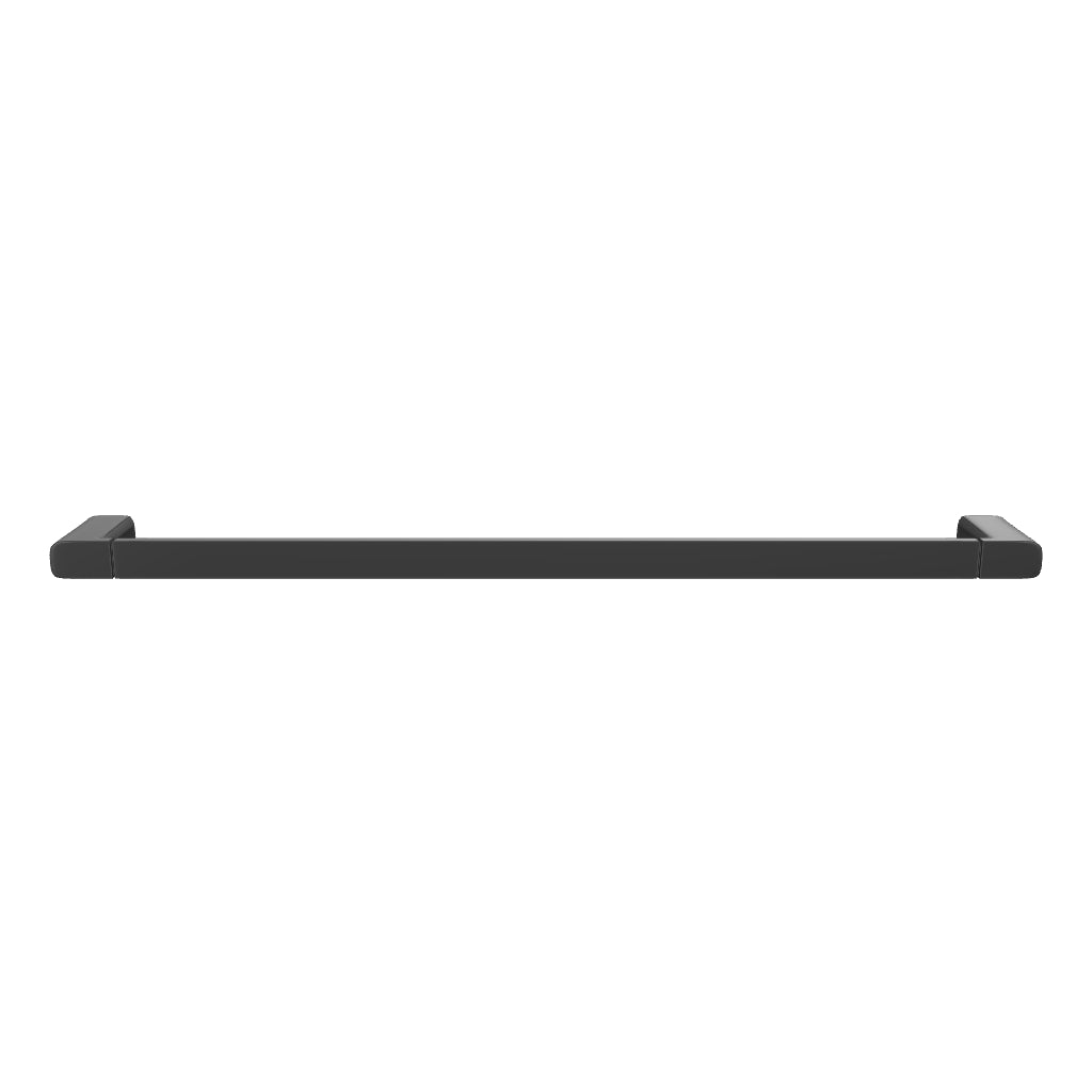 Caroma Luna Single Towel Rail Black 3D Model - The Blue Space