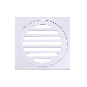 Meir Square Floor Grate Shower Drain 100mm Outlet - Chrome