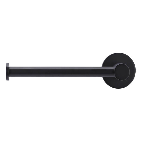 Meir Round Toilet Roll Holder Matte Black
