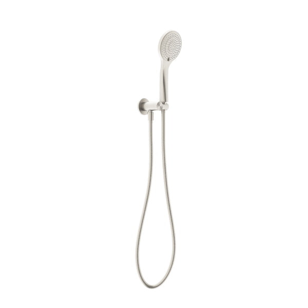 Nero Mecca Shower on Bracket With Air Shower Brushed Nickel