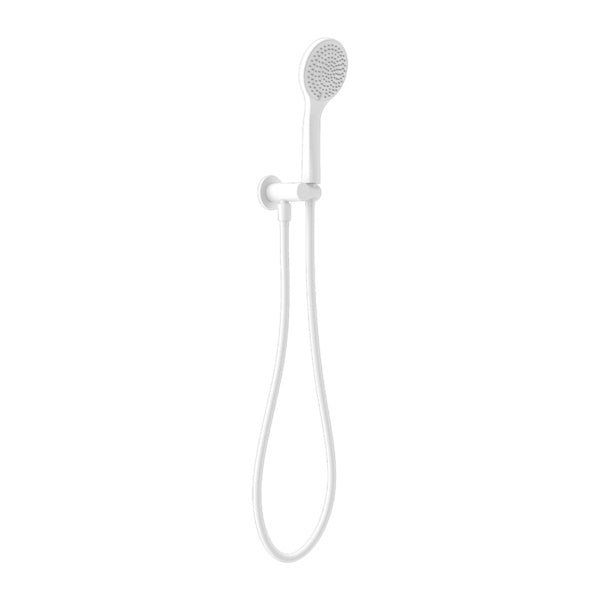 Nero Mecca Shower on Bracket With Air Shower Matte White