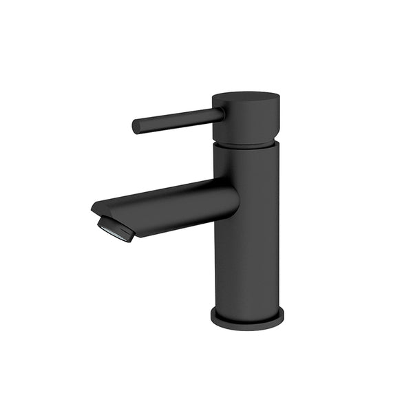 Nero Dolce Basin Mixer Straigh Spout Matte Black | The Blue Space