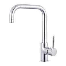 Nero Dolce Kitchen Mixer Square Shape Chrome - The Blue Space