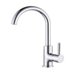 Nero Dolce Kitchen Mixer Gooseneck Chrome