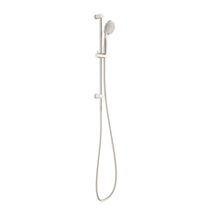Nero Opal Rail Shower Brushed Nickel | The Blue Space