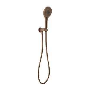 Nero Opal Shower on Bracket Brushed Bronze