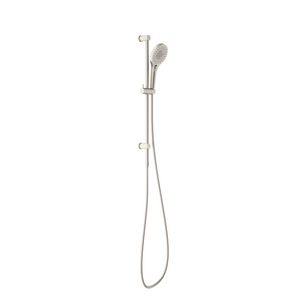 Nero Opal Shower Rail Brushed Nickel