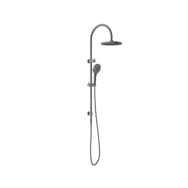 Nero Opal Twin Shower Graphite