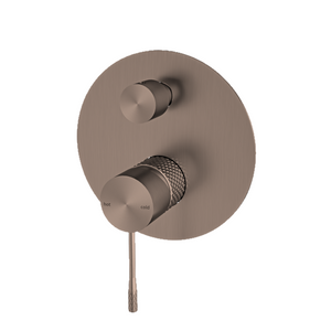 Opal Shower Mixer With Divertor Brushed Bronze