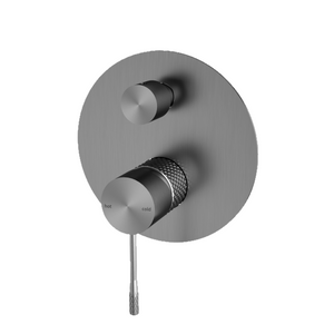 Opal Shower Mixer With Divertor Graphite