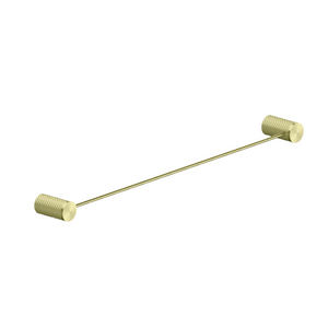 Nero Opal Single Towel Rail 600mm Brushed Gold