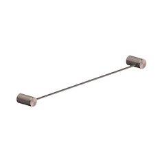 Opal Single Towel Rail Brushed Bronze 600mm | The Blue Space