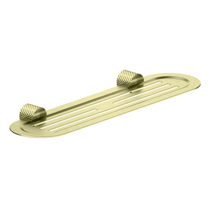 Nero Opal Metal Shelf Brushed Gold