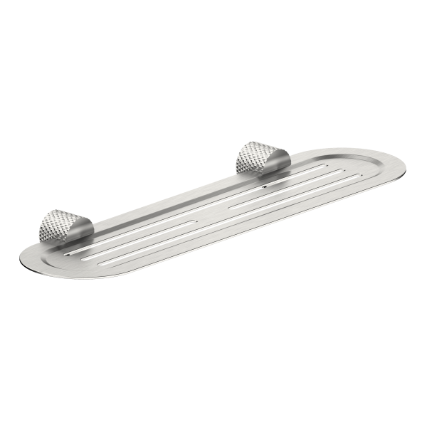 Nero Opal Metal Shelf Brushed Nickel