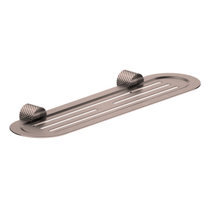 Nero Opal Metal Shelf Brushed Bronze