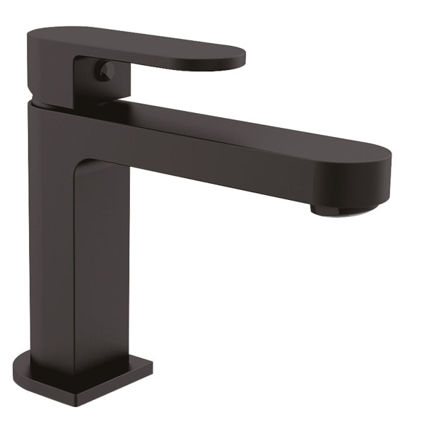 Nero Ecco Basin Mixer Matte Black | The Blue Space