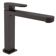 Nero Ecco Tall Basin Mixer Matte Black | The Blue Space