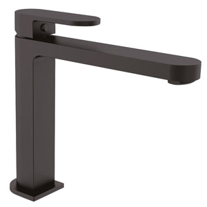 Nero Ecco Tall Basin Mixer Matte Black