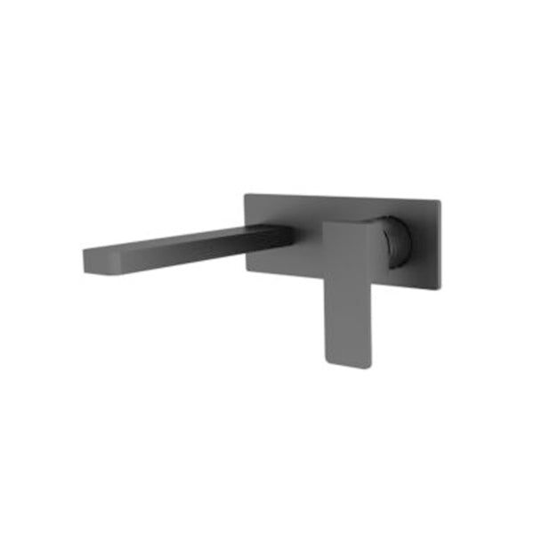 Nero Celia Wall Basin Mixer Matt Black | The Blue Space