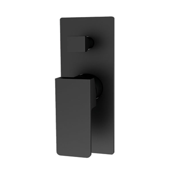 Nero Celia Shower Mixer With Diverter Matte Black | The Blue Space