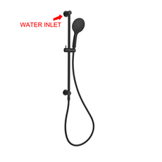 Nero Dolce 3 Function Rail Shower Matte Black | The Blue Space