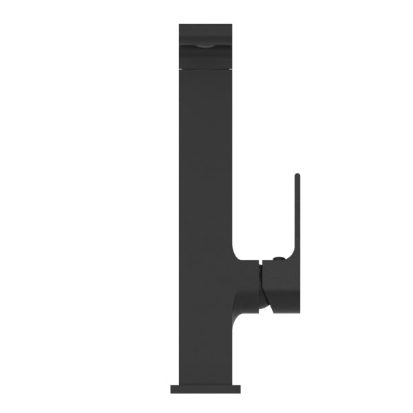 Nero Bianca Kitchen Mixer Matte Black Back View | The Blue Space