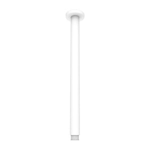 Nero Round Ceiling Arm 300mm Matte White