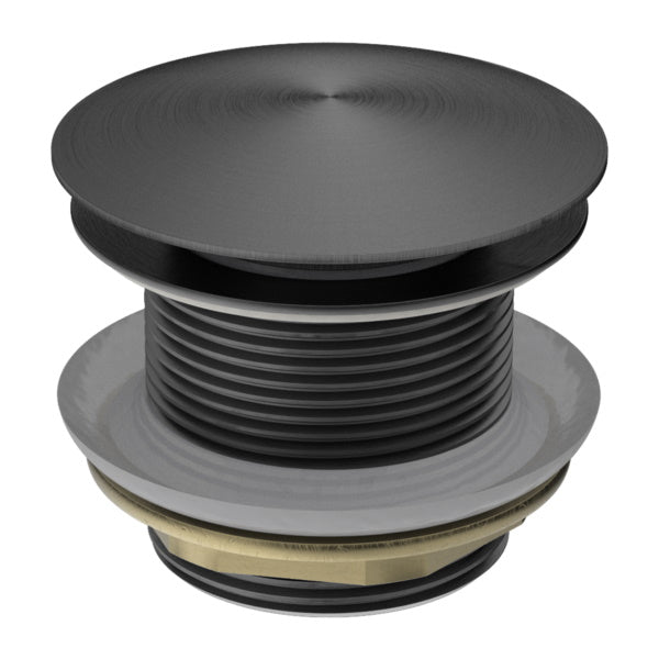 Nero 40mm Bath Pop-Up Plug With Removable Waste No Overflow Gun Metal