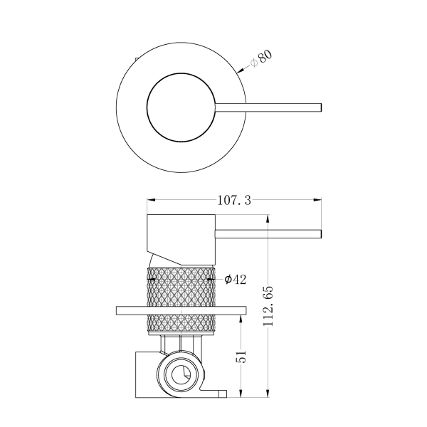 Opal Shower Mixer Brushed Nickel