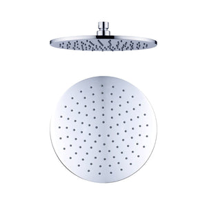 Nero 250mm Round Shower Head Chrome