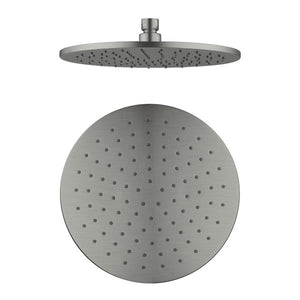 Nero 250mm Round Shower Head Gun Metal