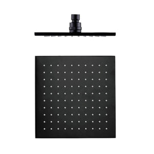 Nero 250mm Square Shower Head Matte Black