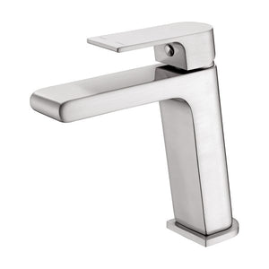 Nero Bianca Basin Mixer - Brushed Nickel