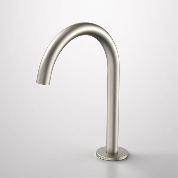 Caroma Liano II Hob Swivel Outlet 160mm Brushed Nickel | The Blue Space