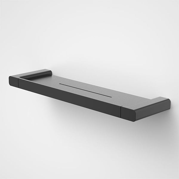 Caroma Luna Metal Shelf Satin Black - The Blue Space