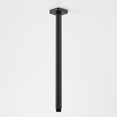 Caroma Luna Straight Arm 410mm Satin Black - The Blue Space