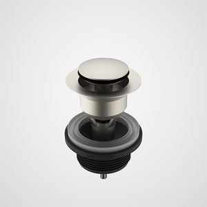 Caroma Basin Pop-up Plug and Waste Brushed Nickel