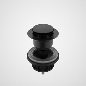 Caroma Basin Pop-up Plug and Waste Black