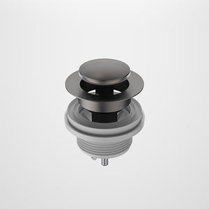 Caroma Bath/Basin Pop Up Disc Plug & Waste Compact - Gunmetal