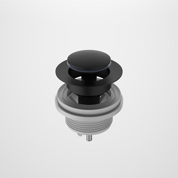 Caroma Bath Pop-up Plug & Waste Matte Black - The Blue Space
