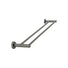 Meir Round Double Towel Rail 600mm Shadow - The Blue Space