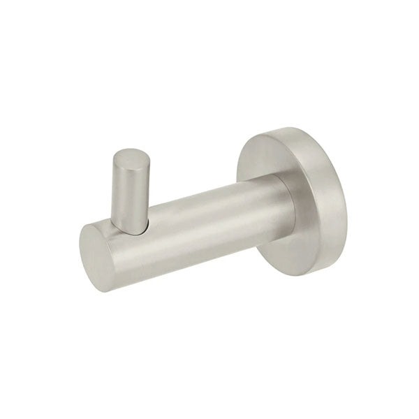Meir Round Robe Hook Brushed Nickel - The Blue Space